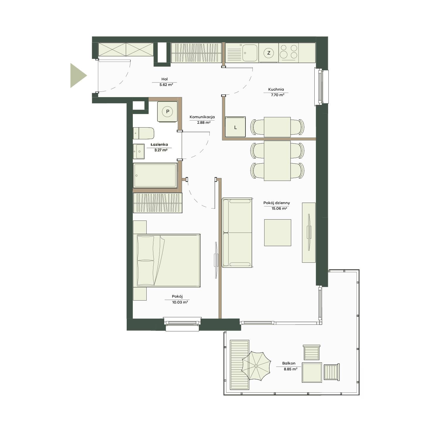 Apartamenty Onlylife - lokal 44, budynek B9