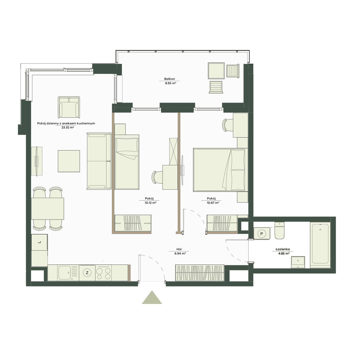 Apartamenty Onlylife - lokal 38, budynek B8