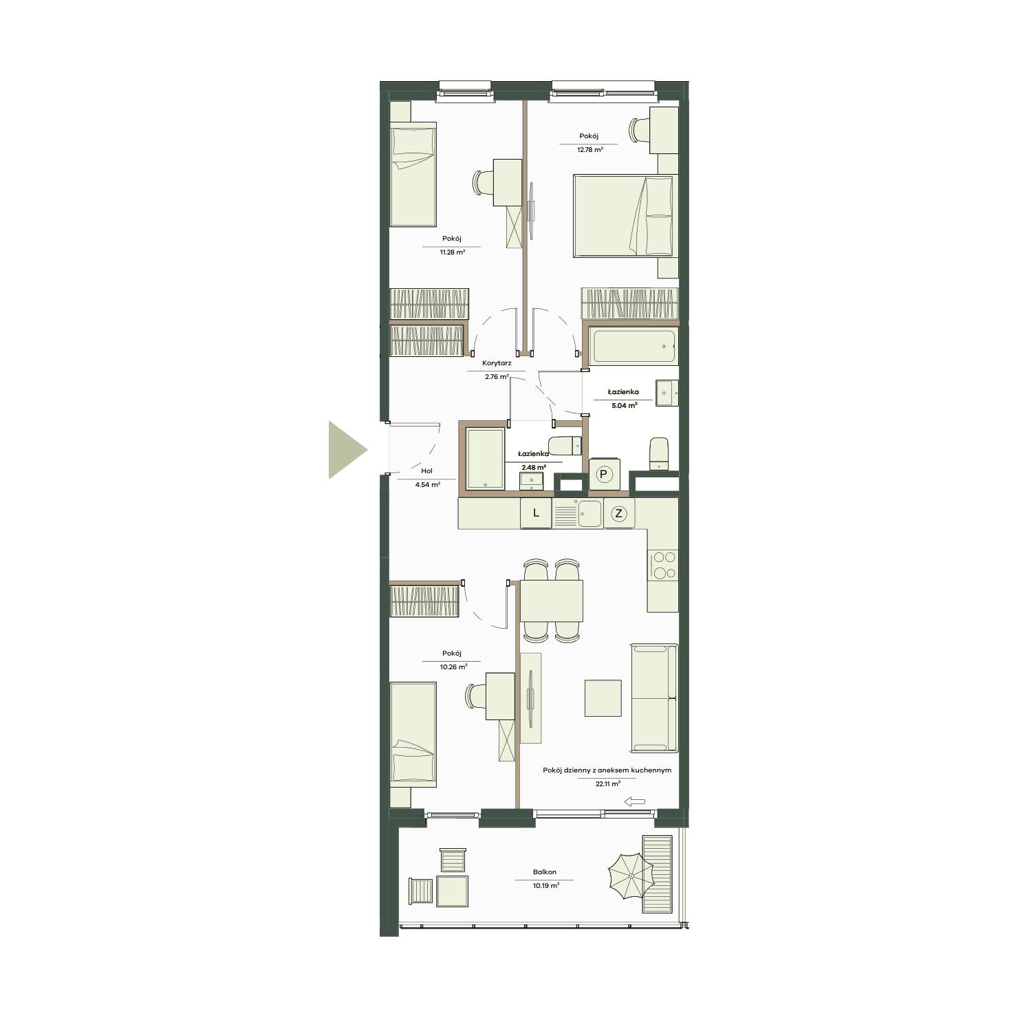 Apartamenty Onlylife - lokal 82, budynek B10