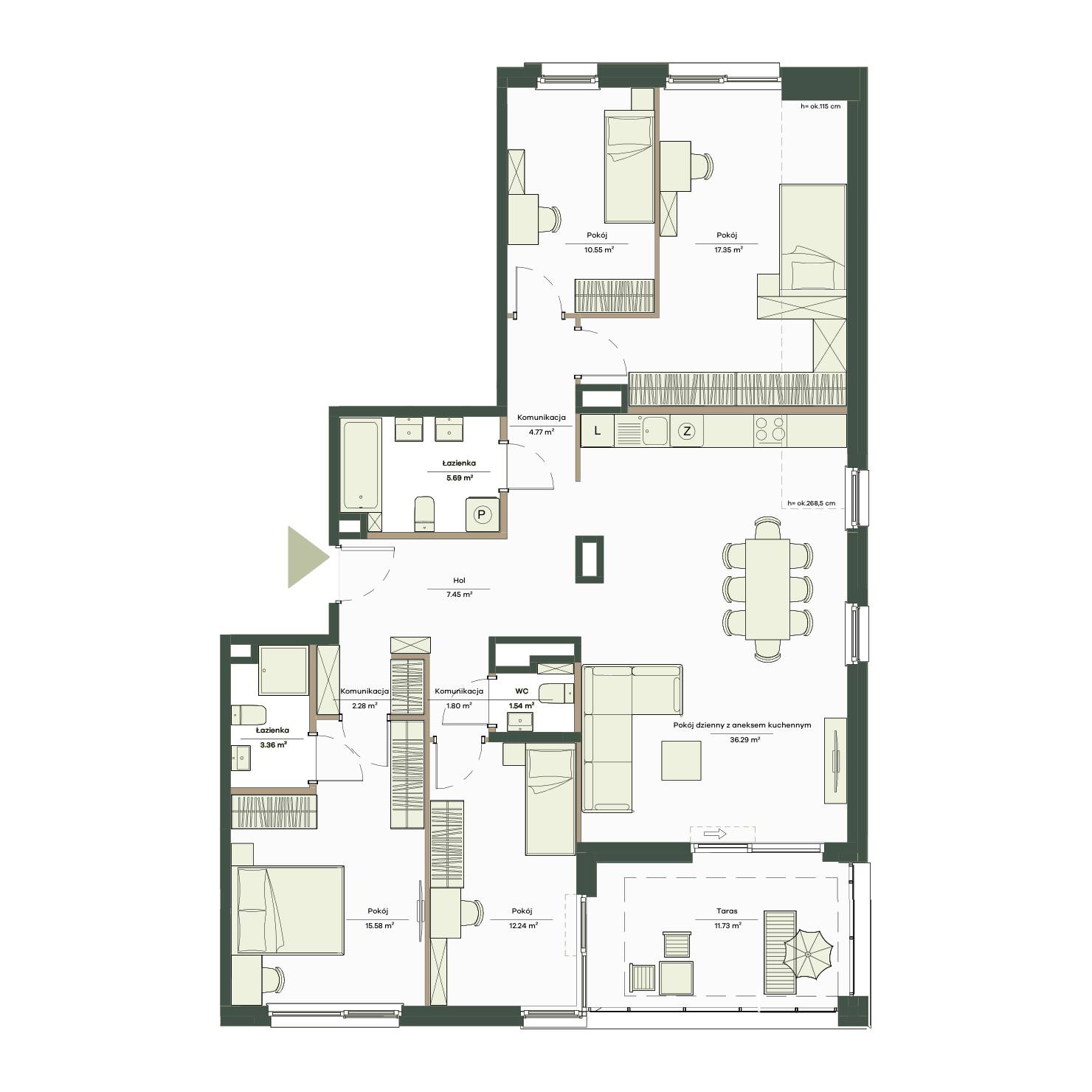 Apartamenty Onlylife - lokal 9, budynek B7
