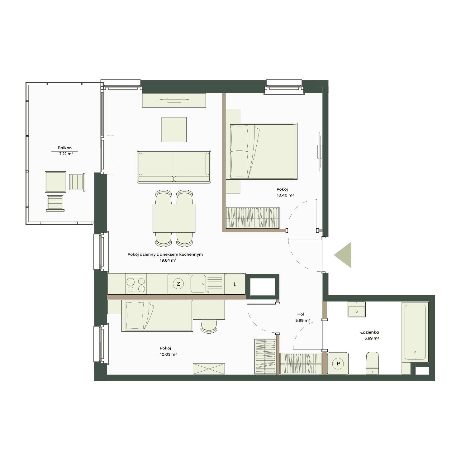 Apartamenty Onlylife - lokal 53, budynek B9