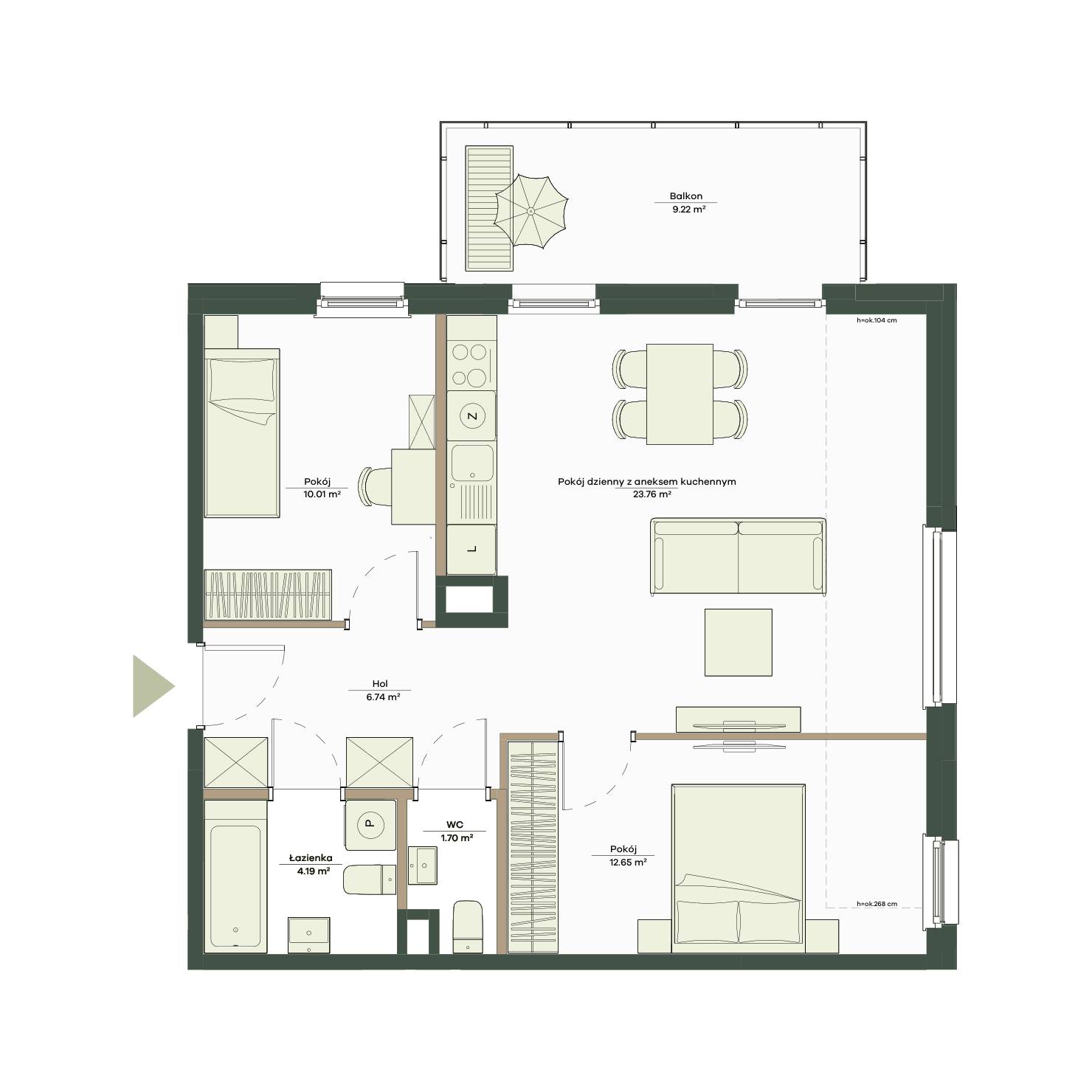 Apartamenty Onlylife - lokal 34, budynek B8