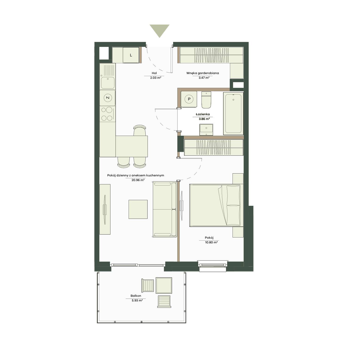 Apartamenty Onlylife - lokal 77, budynek B10