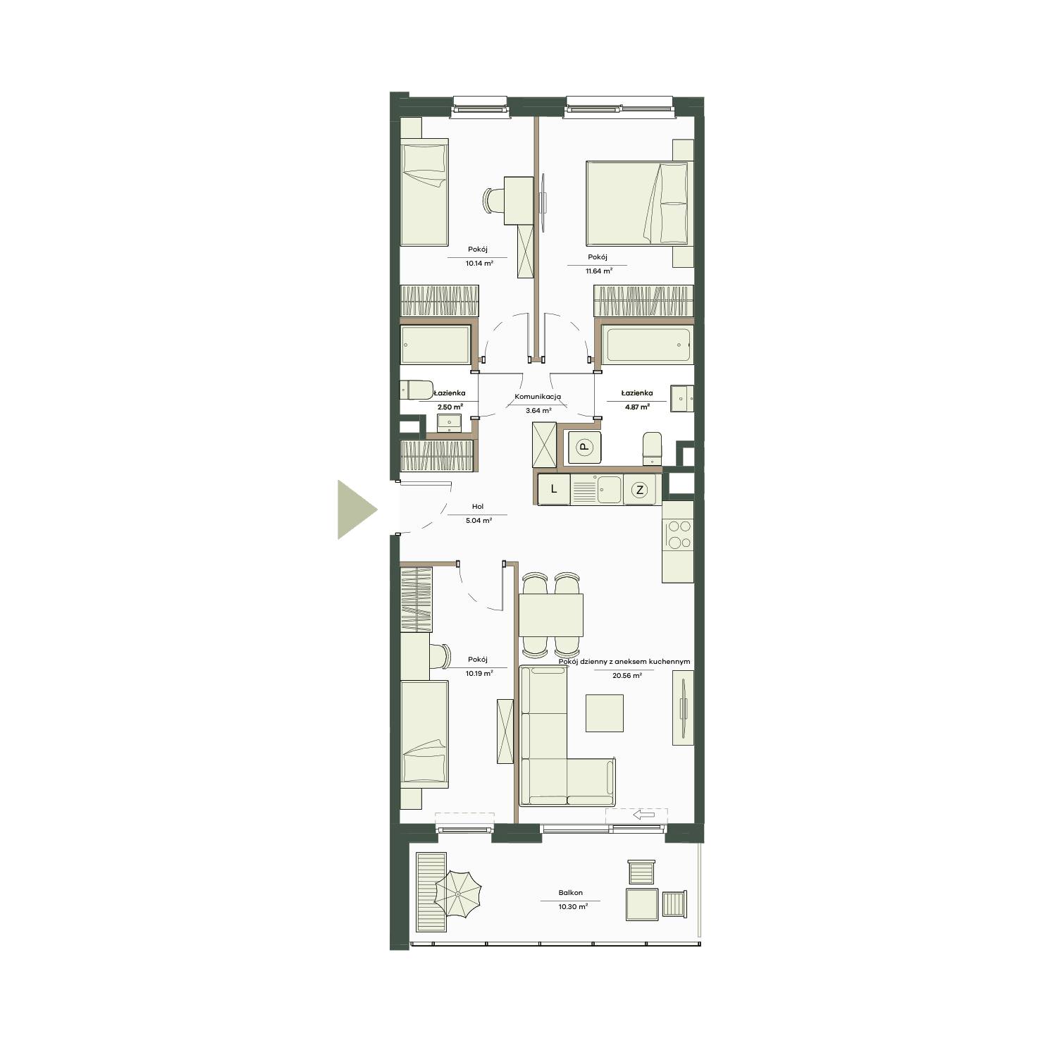 Apartamenty Onlylife - lokal 18, budynek B7