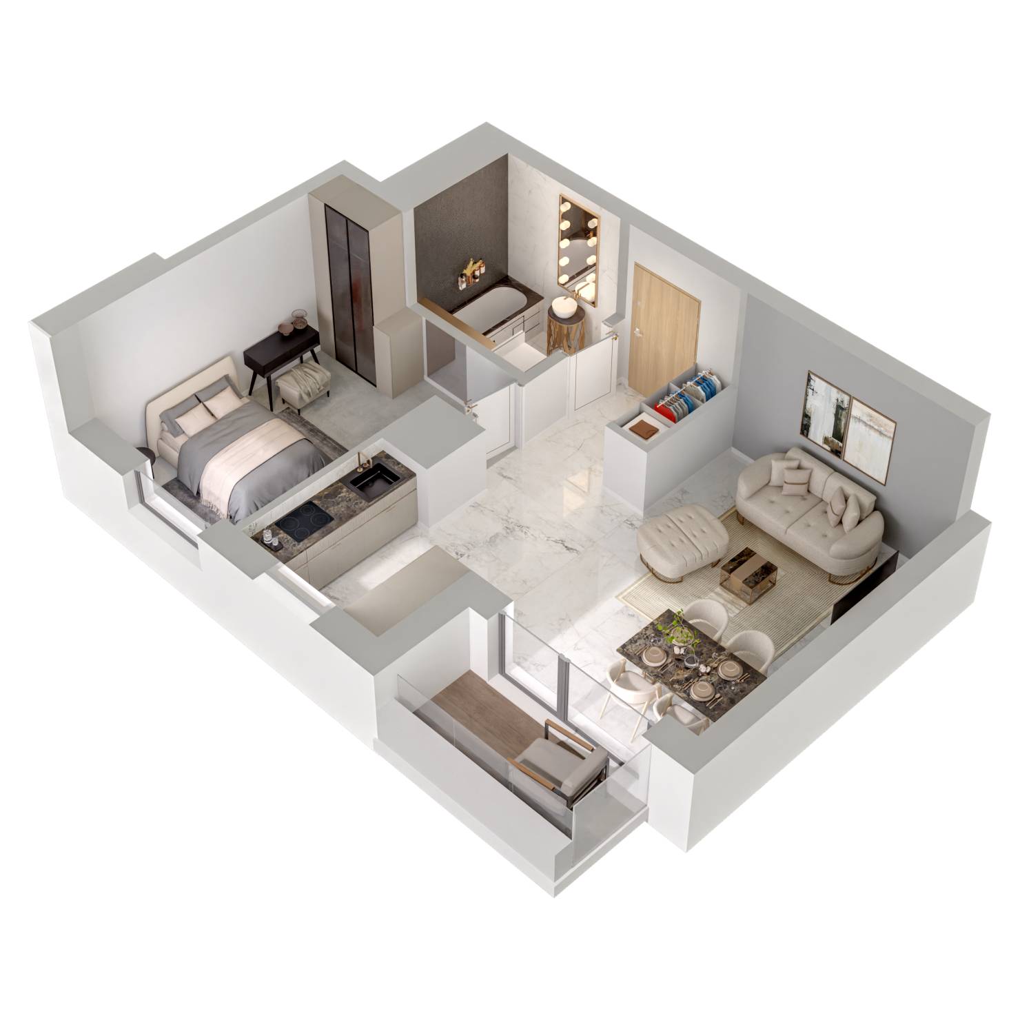 Zaspa Wysoko – inwestycja Spravia - lokal 90, budynek A1
