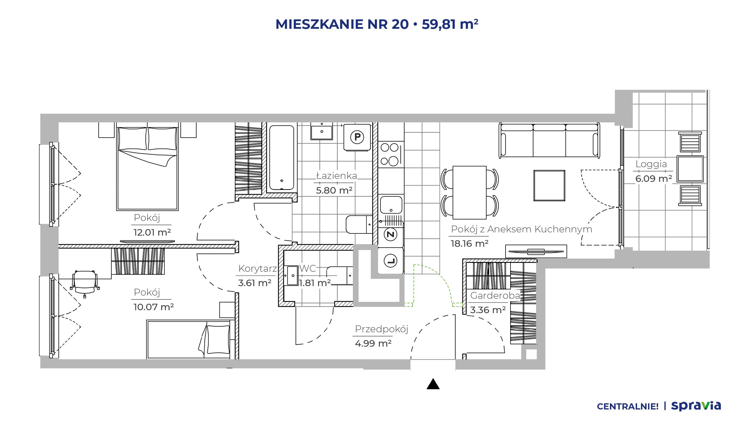 Centralnie! Czyżyny – inwestycja Spravia - lokal 20, budynek 51D