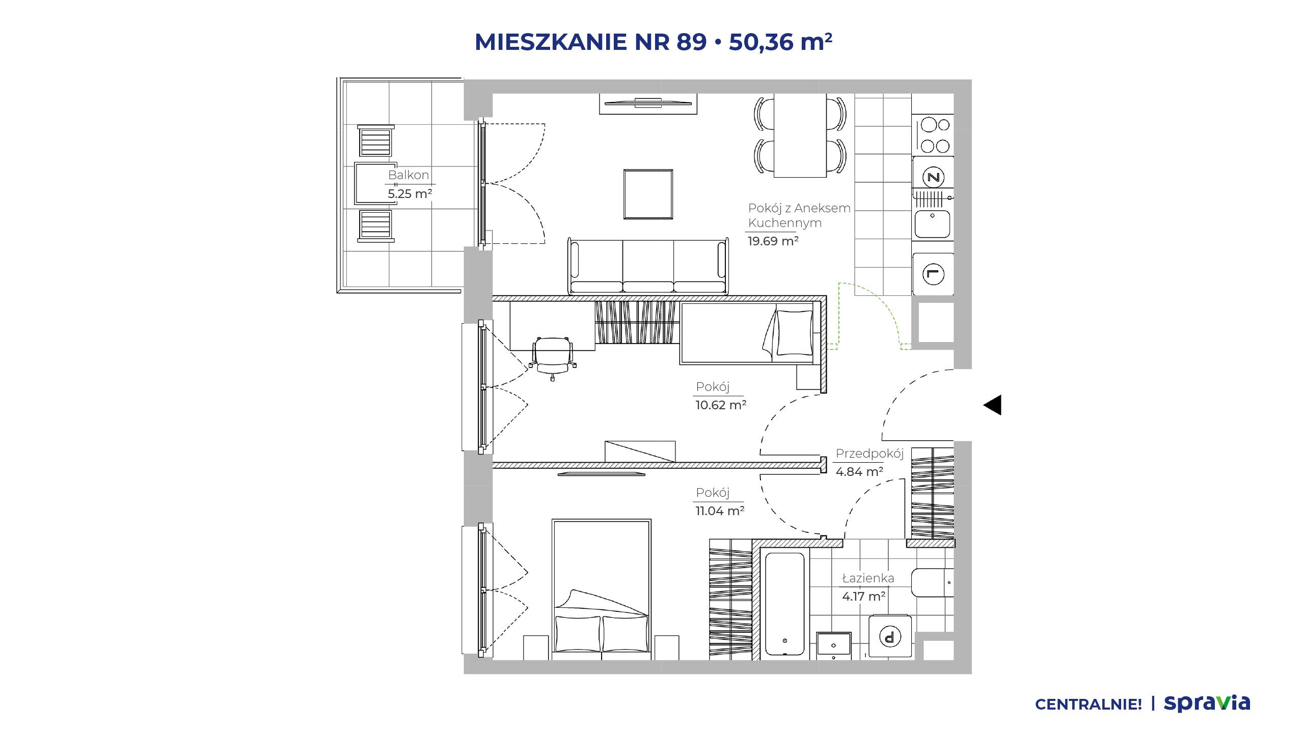 Centralnie! Czyżyny – inwestycja Spravia - lokal 89, budynek 51E