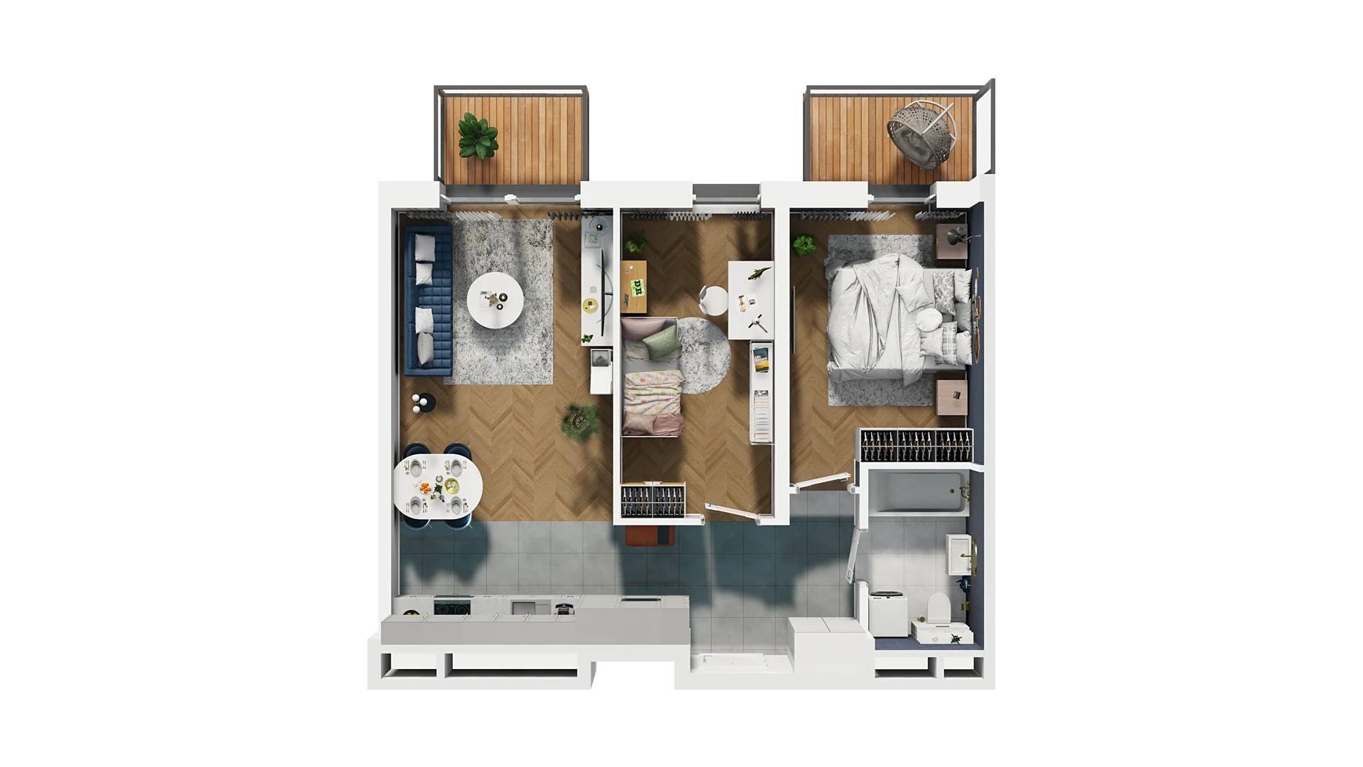 Heyki City ATAL – inwestycja ATAL - lokal H2-D-2-3, budynek H2