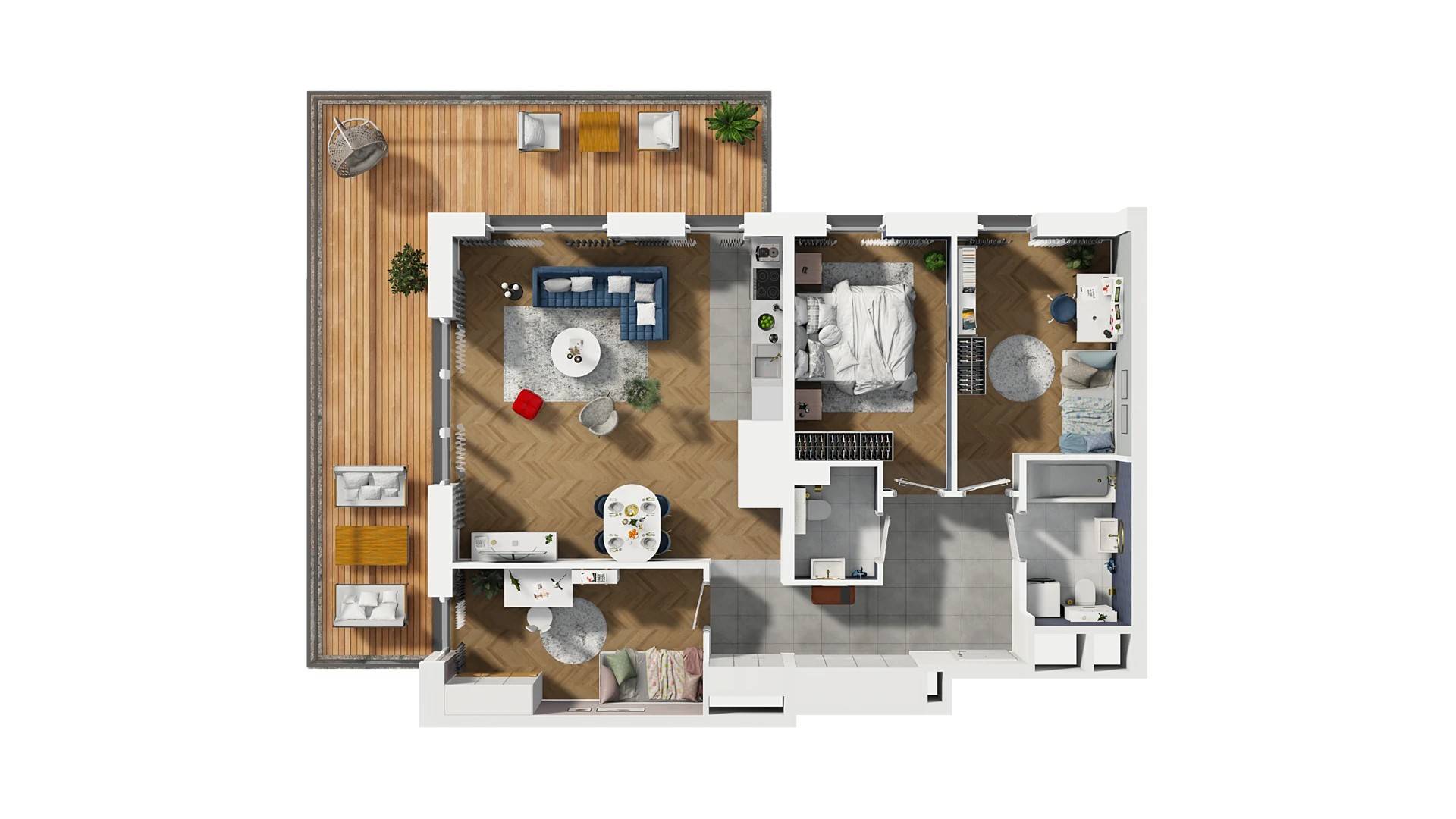 Heyki City ATAL – inwestycja ATAL - lokal H1-B-2-4, budynek H1