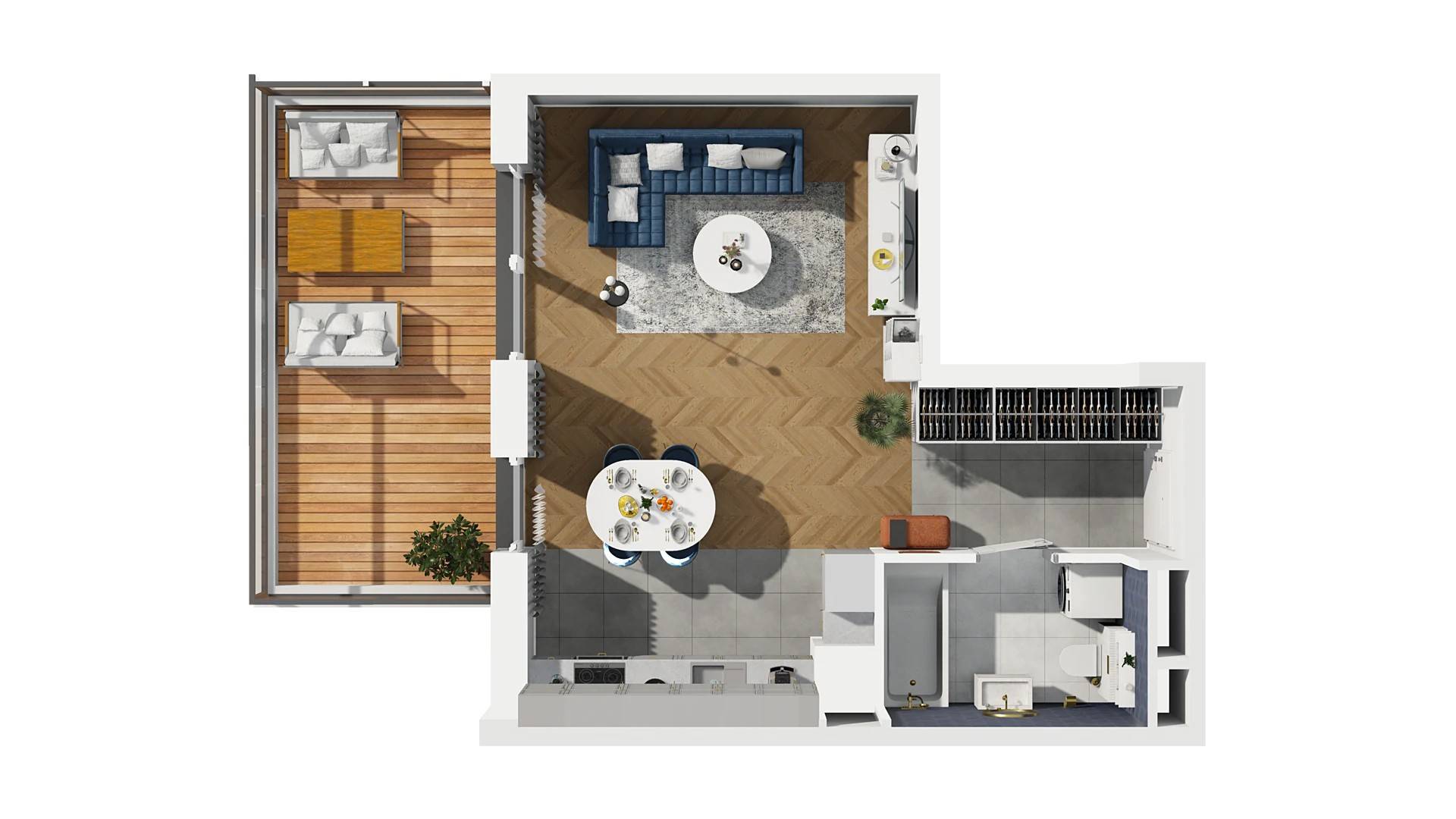 Heyki City ATAL – inwestycja ATAL - lokal H3-F-2-1, budynek H3