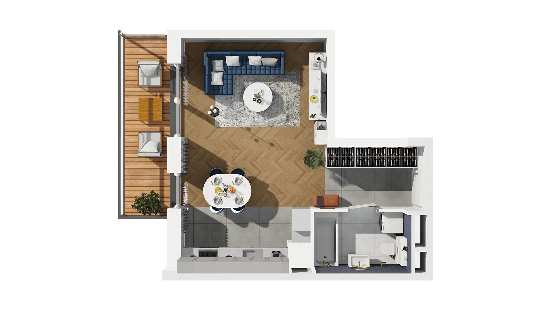Heyki City ATAL – inwestycja ATAL - lokal H3-F-3-1, budynek H3