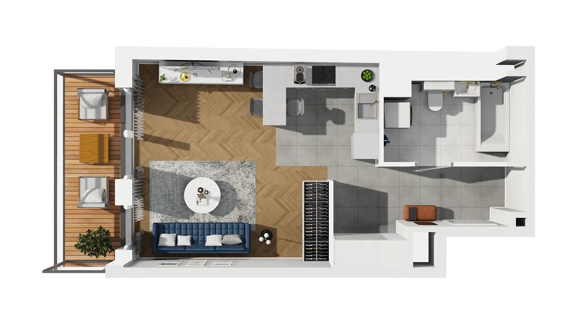 Heyki City ATAL – inwestycja ATAL - lokal H3-F-4-2, budynek H3