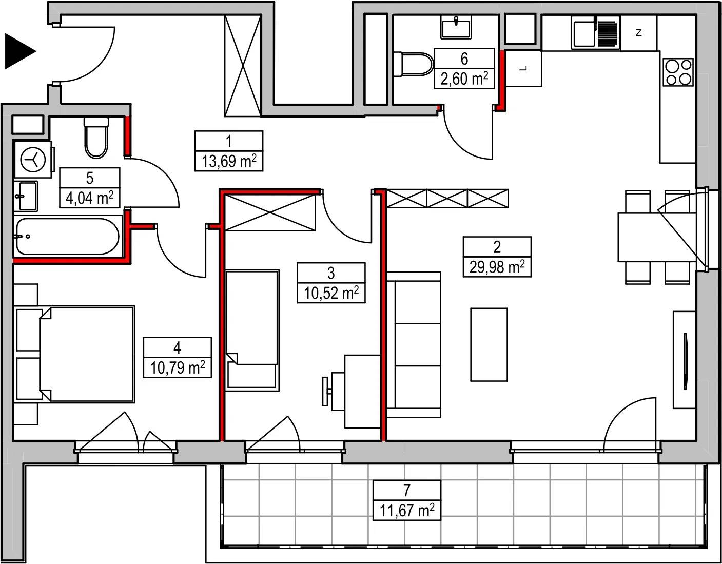 Nowy Targówek VI – inwestycja ATAL - lokal D1.3.2.2, budynek D1