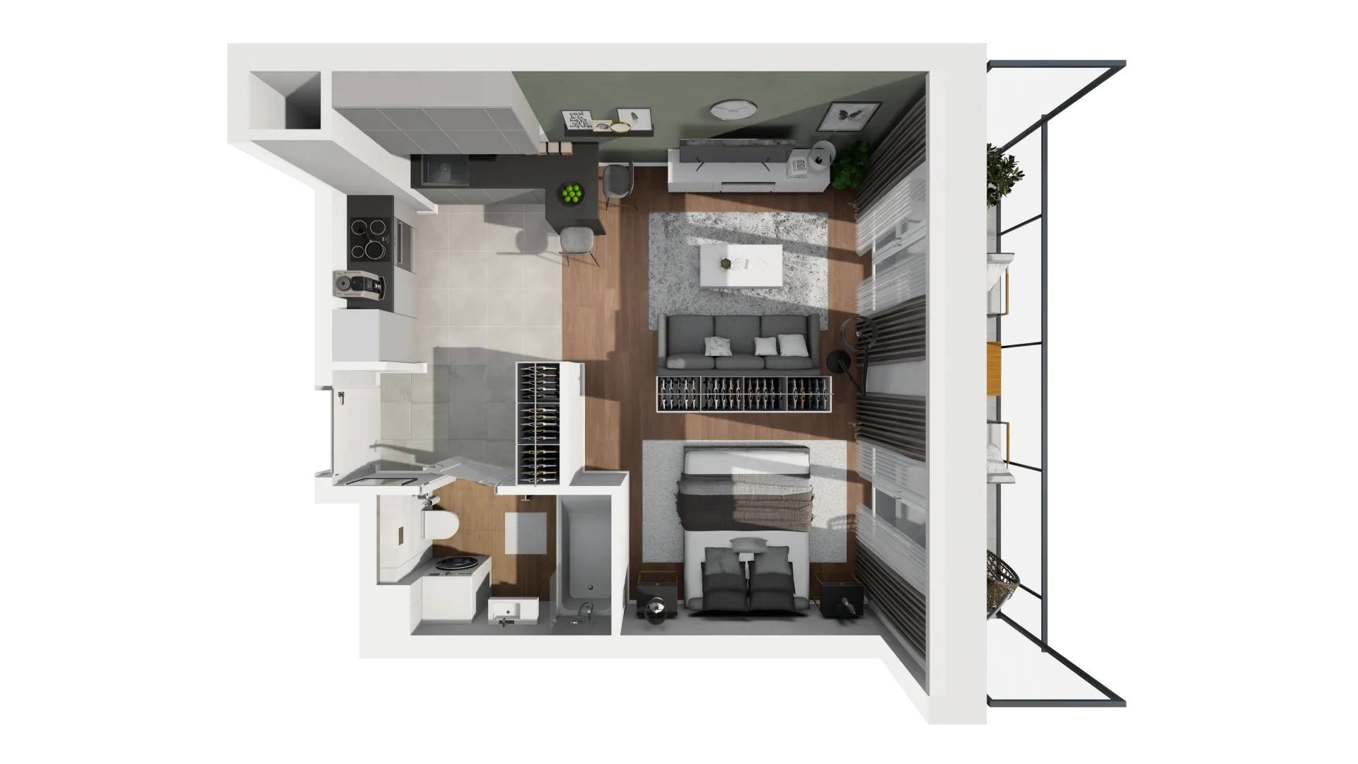 Hipoteczna Park – inwestycja ATAL - lokal A3-3-96, budynek A3
