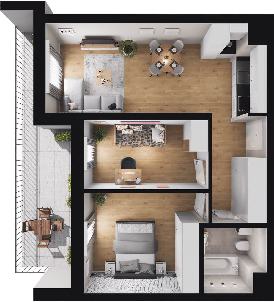 Nowe Miasto Polesie IV B - lokal C1.2_0_6, budynek C1