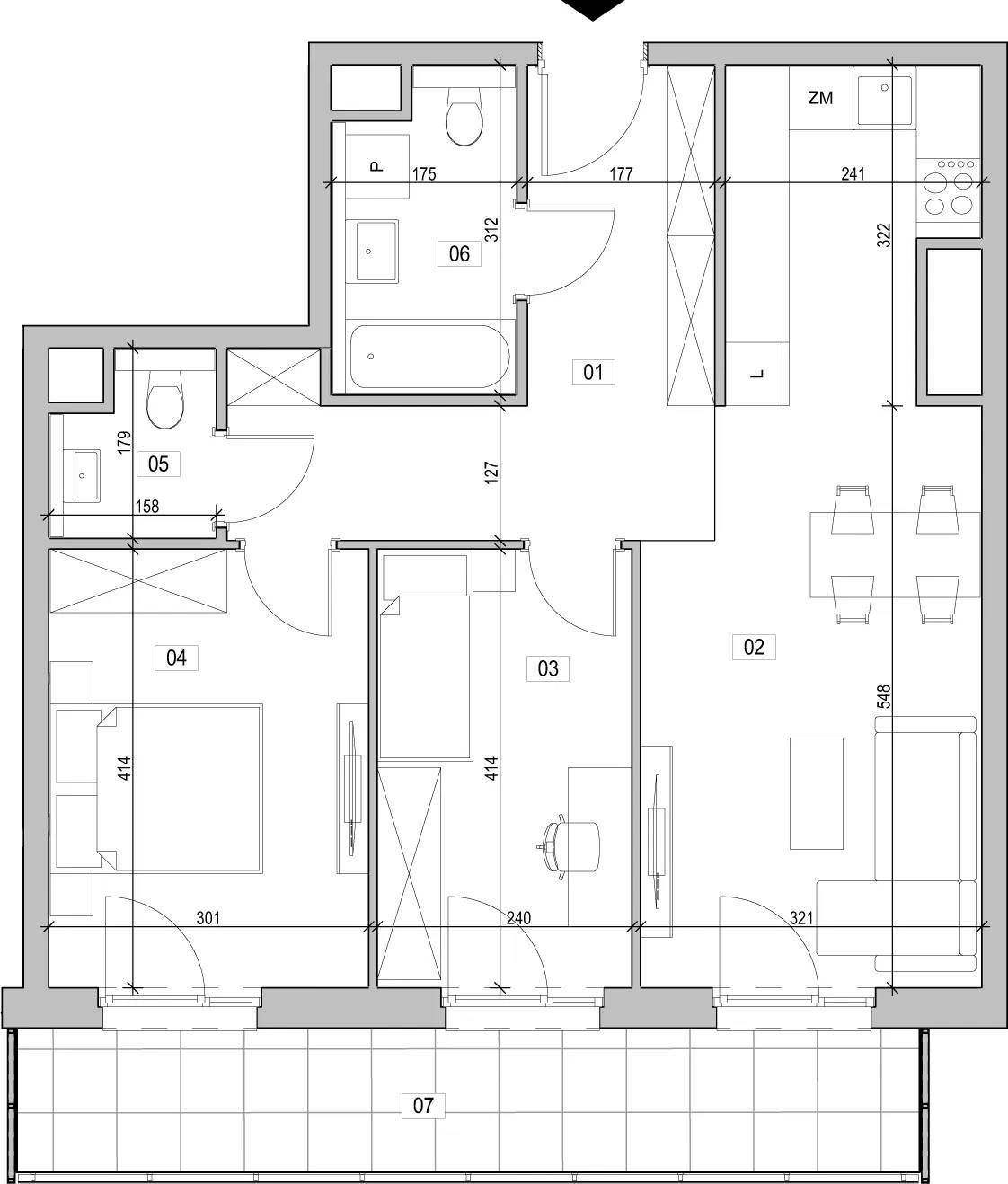 ATAL Unii Lubelskiej - lokal C.8.91, budynek 4