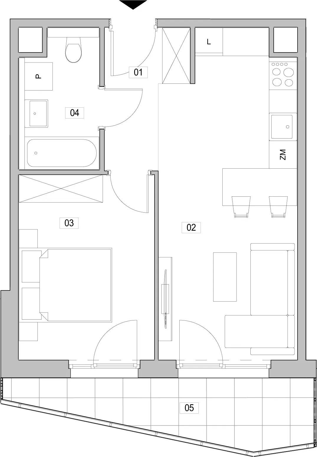ATAL Unii Lubelskiej - lokal G.2.314, budynek 4