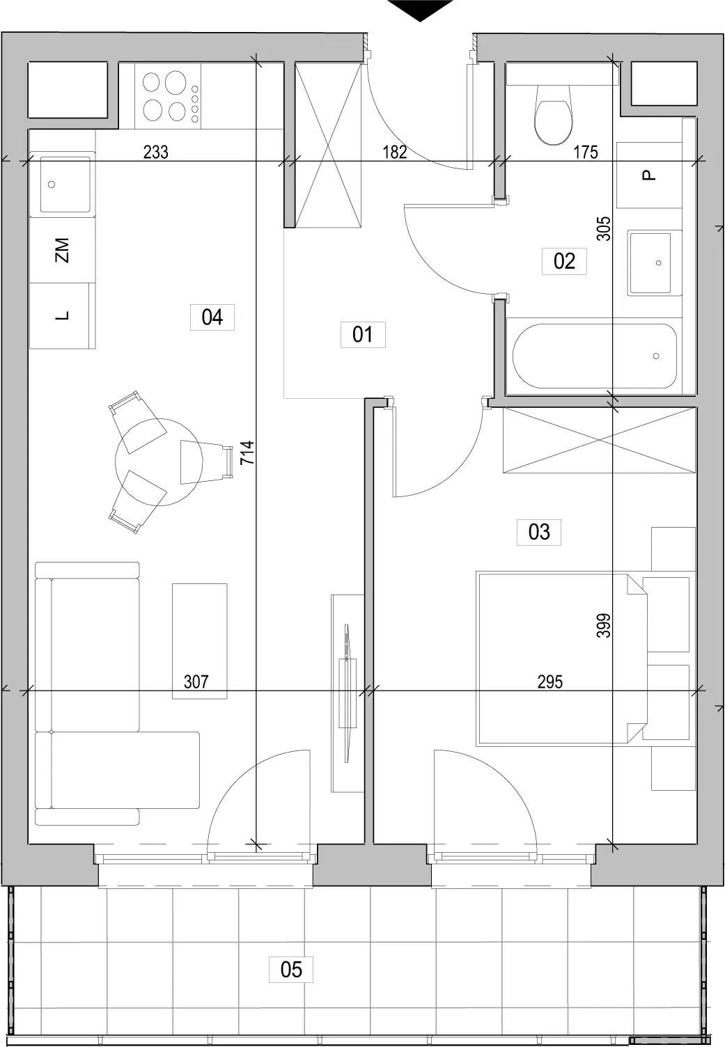 ATAL Unii Lubelskiej - lokal B.3.20, budynek 4