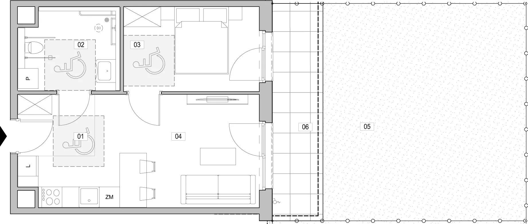 ATAL Unii Lubelskiej - lokal A.0.2, budynek 4
