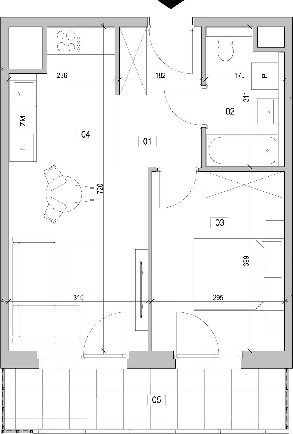 ATAL Unii Lubelskiej - lokal B.13.50, budynek 4