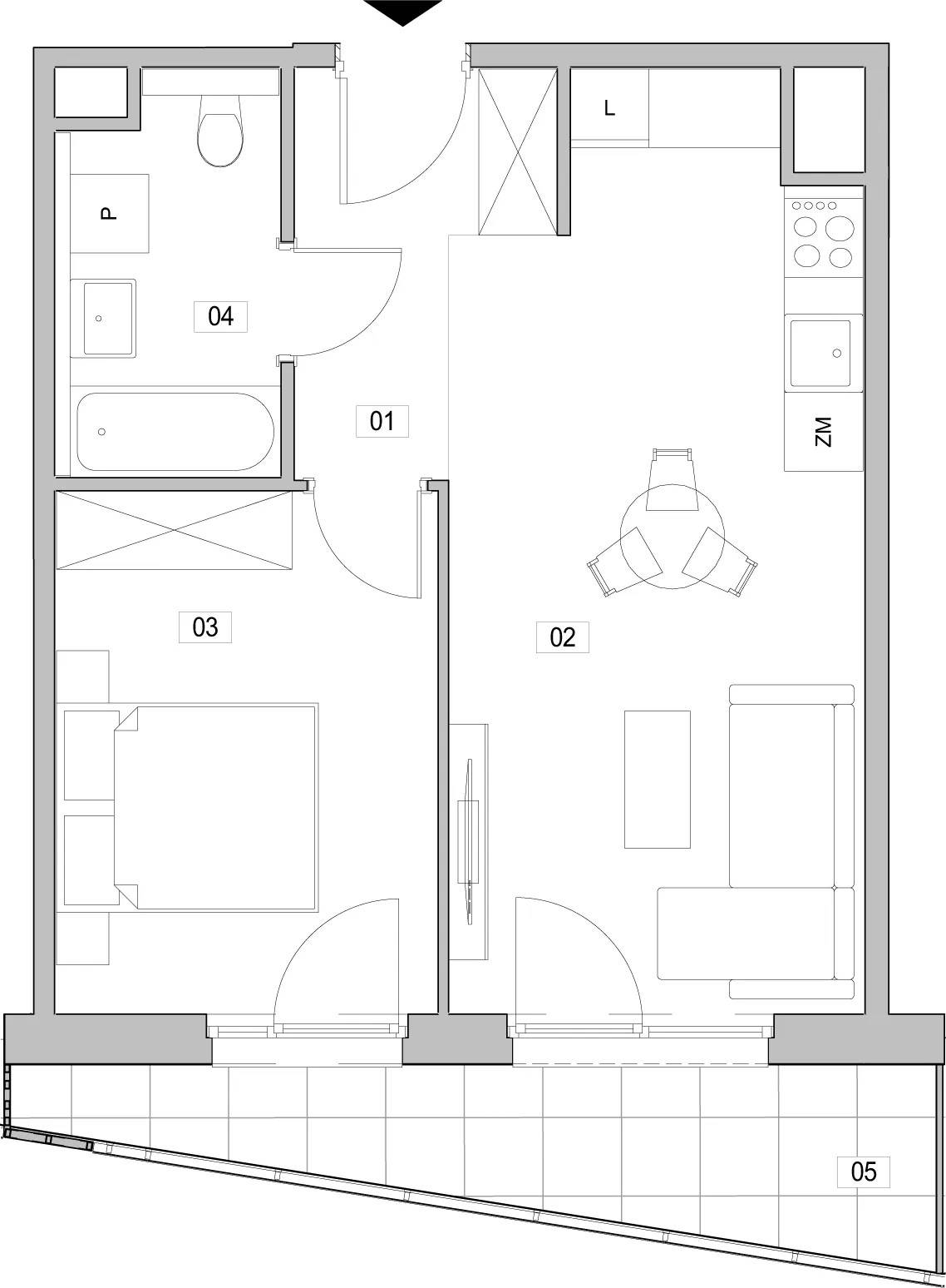 ATAL Unii Lubelskiej - lokal F.8.302, budynek 4