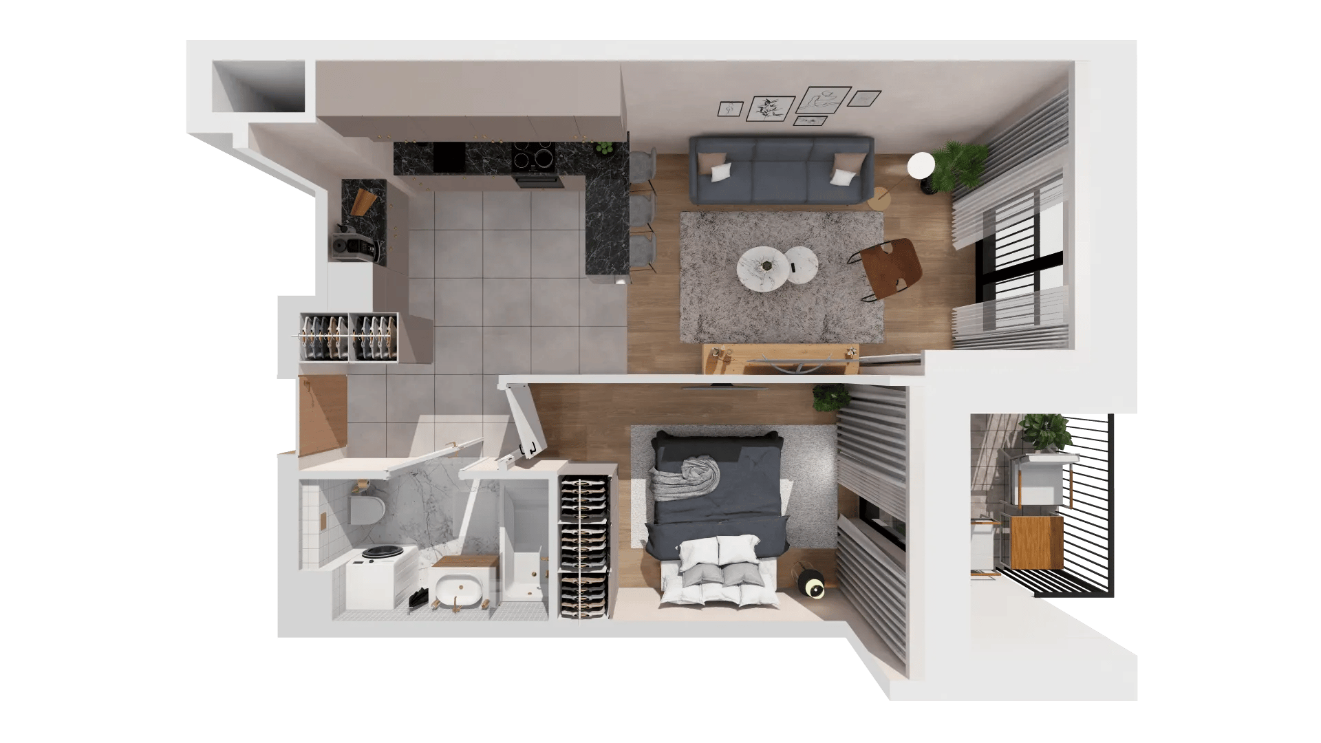 Nowa Francuska I – inwestycja ATAL - lokal B1-04-43A, budynek B1