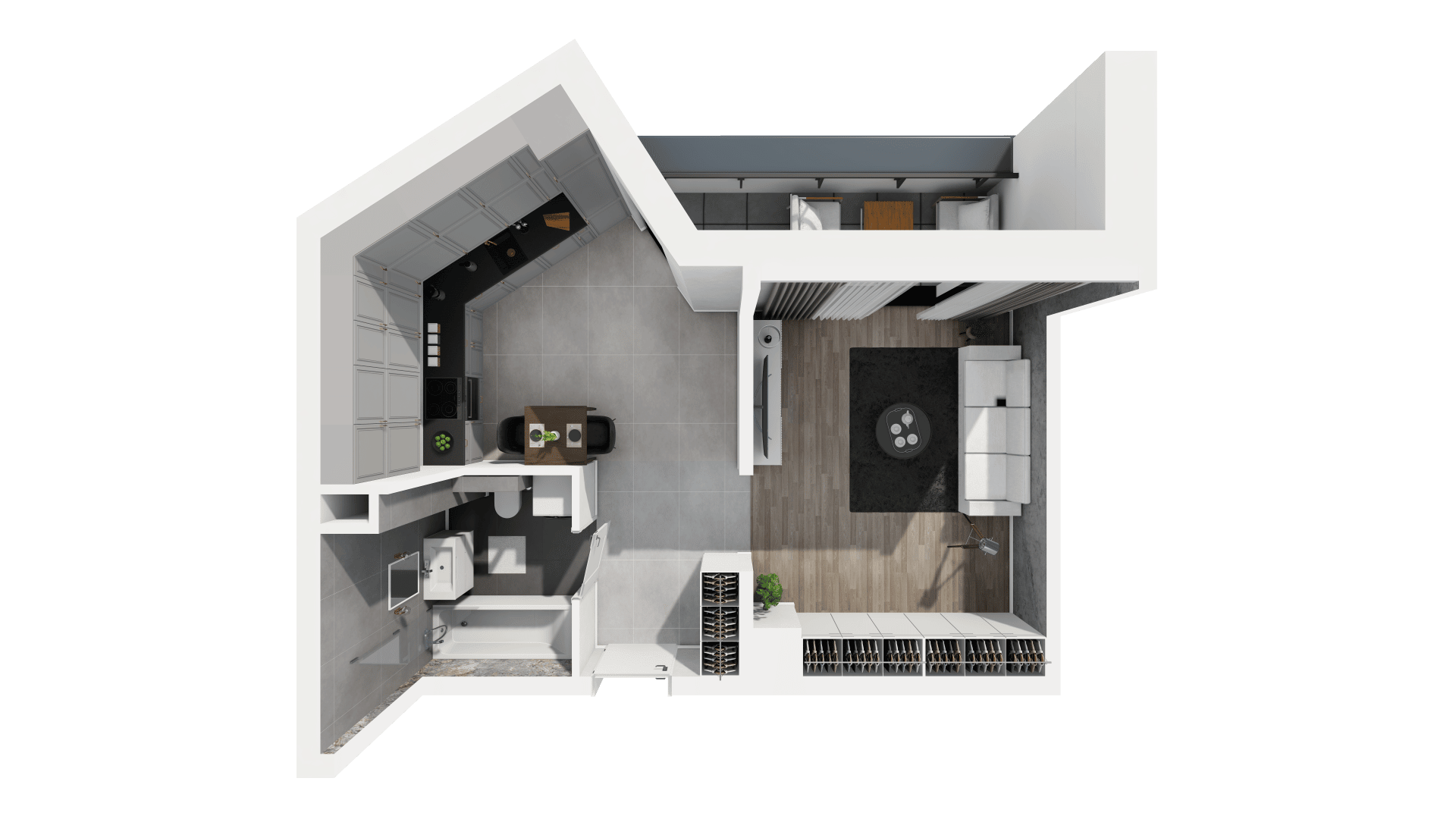 Ogrody Geyera Apartamenty - lokal 1A.6.42, budynek S1