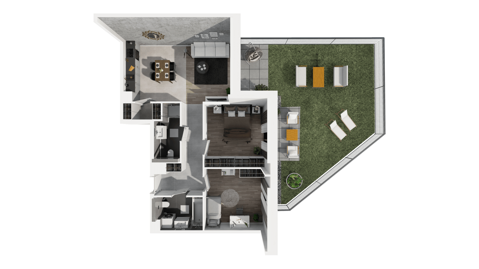 Ogrody Geyera Apartamenty - lokal 1A.0.01, budynek S1