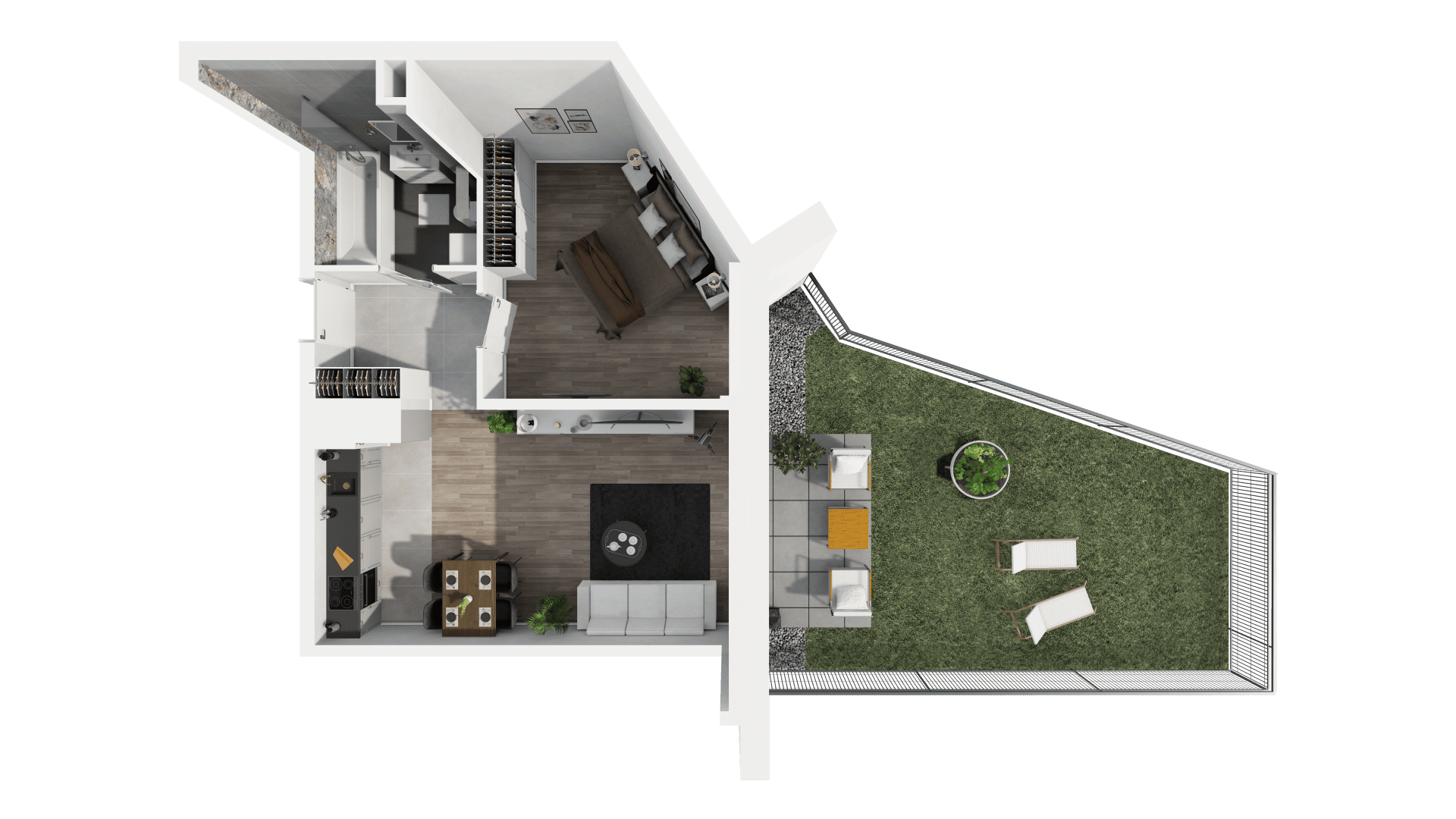 Ogrody Geyera Apartamenty - lokal 1A.0.02, budynek S1