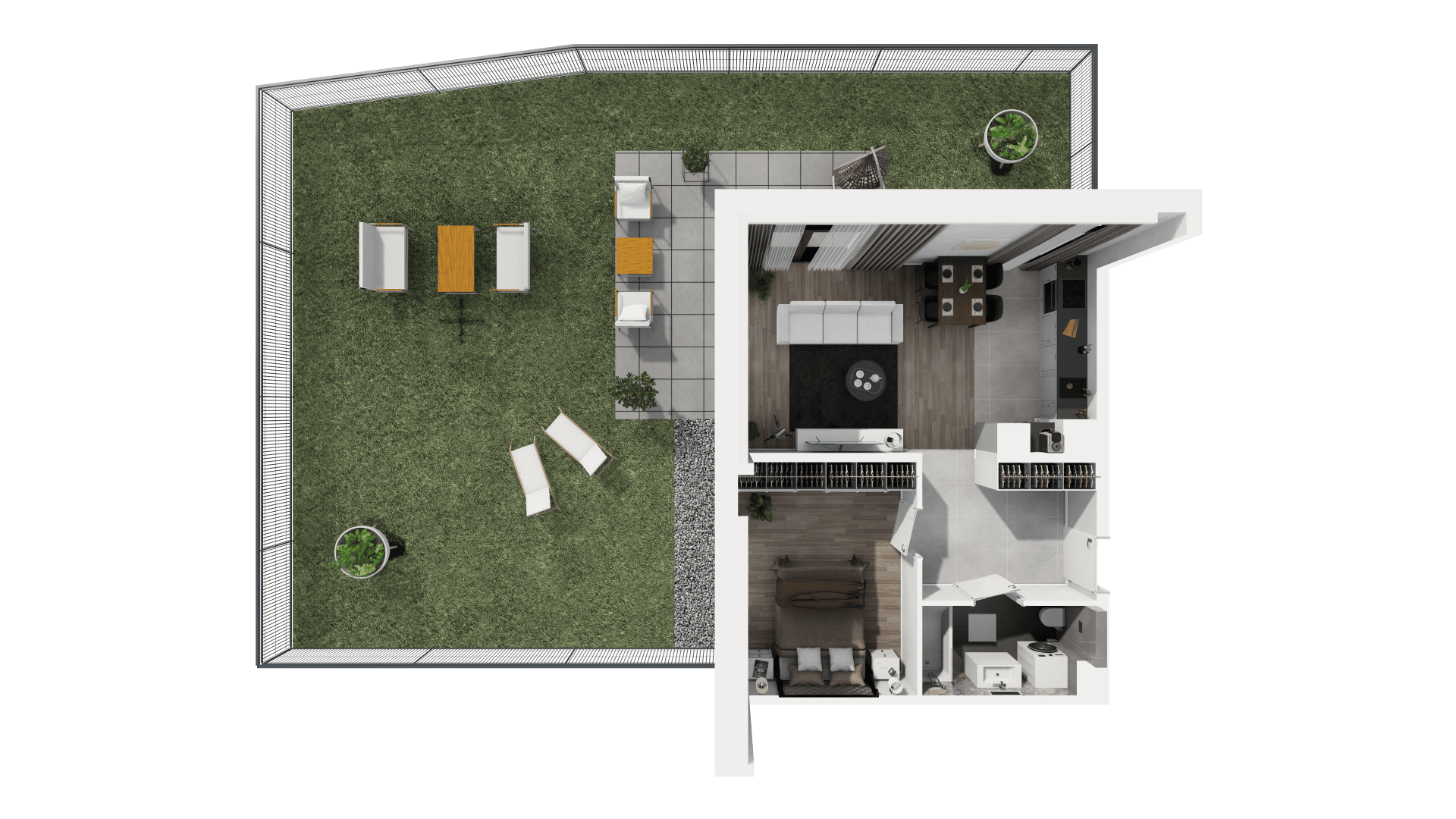 Ogrody Geyera Apartamenty - lokal 1A.0.03, budynek S1