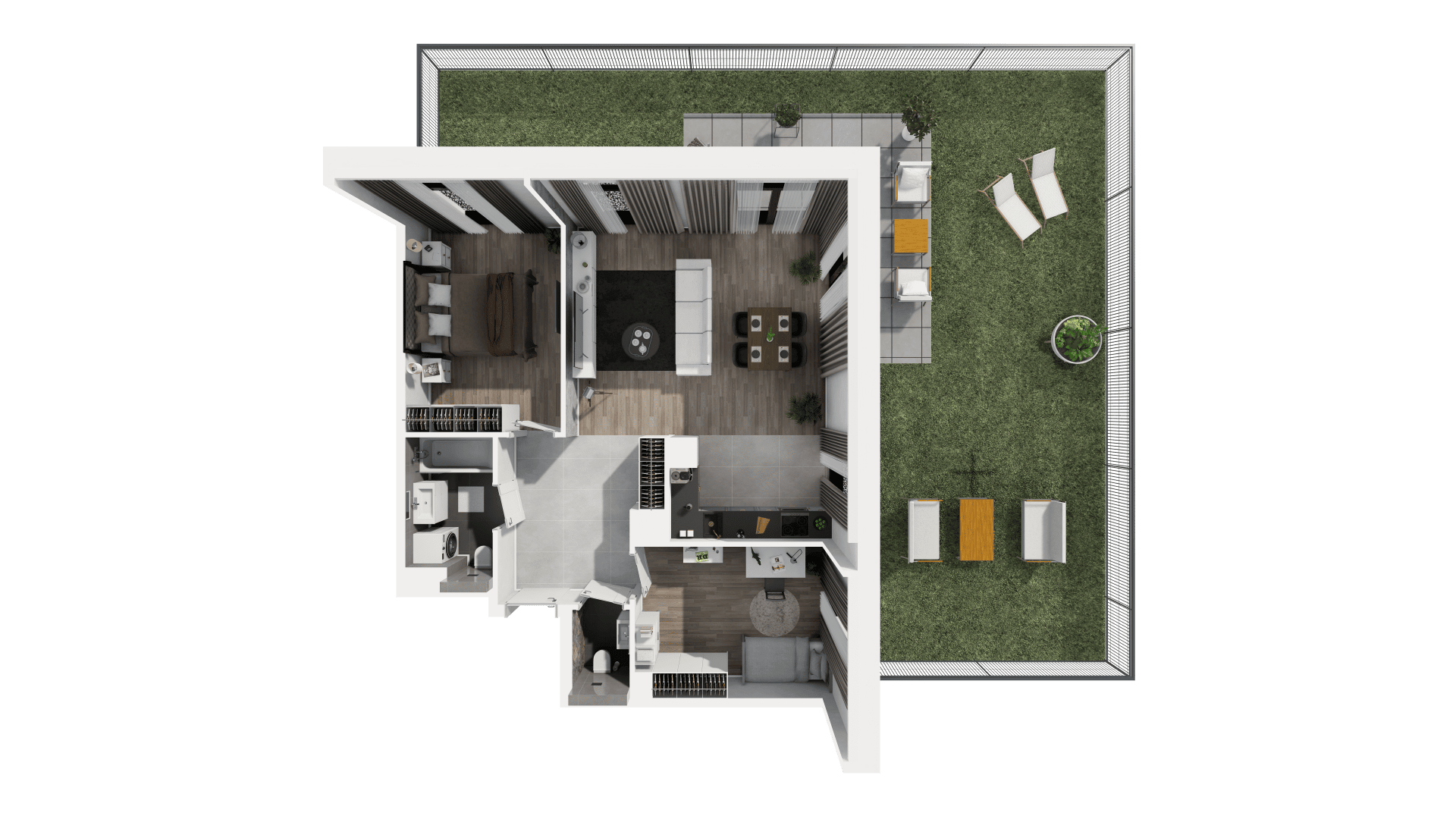 Ogrody Geyera Apartamenty - lokal 1C.0.76, budynek S1