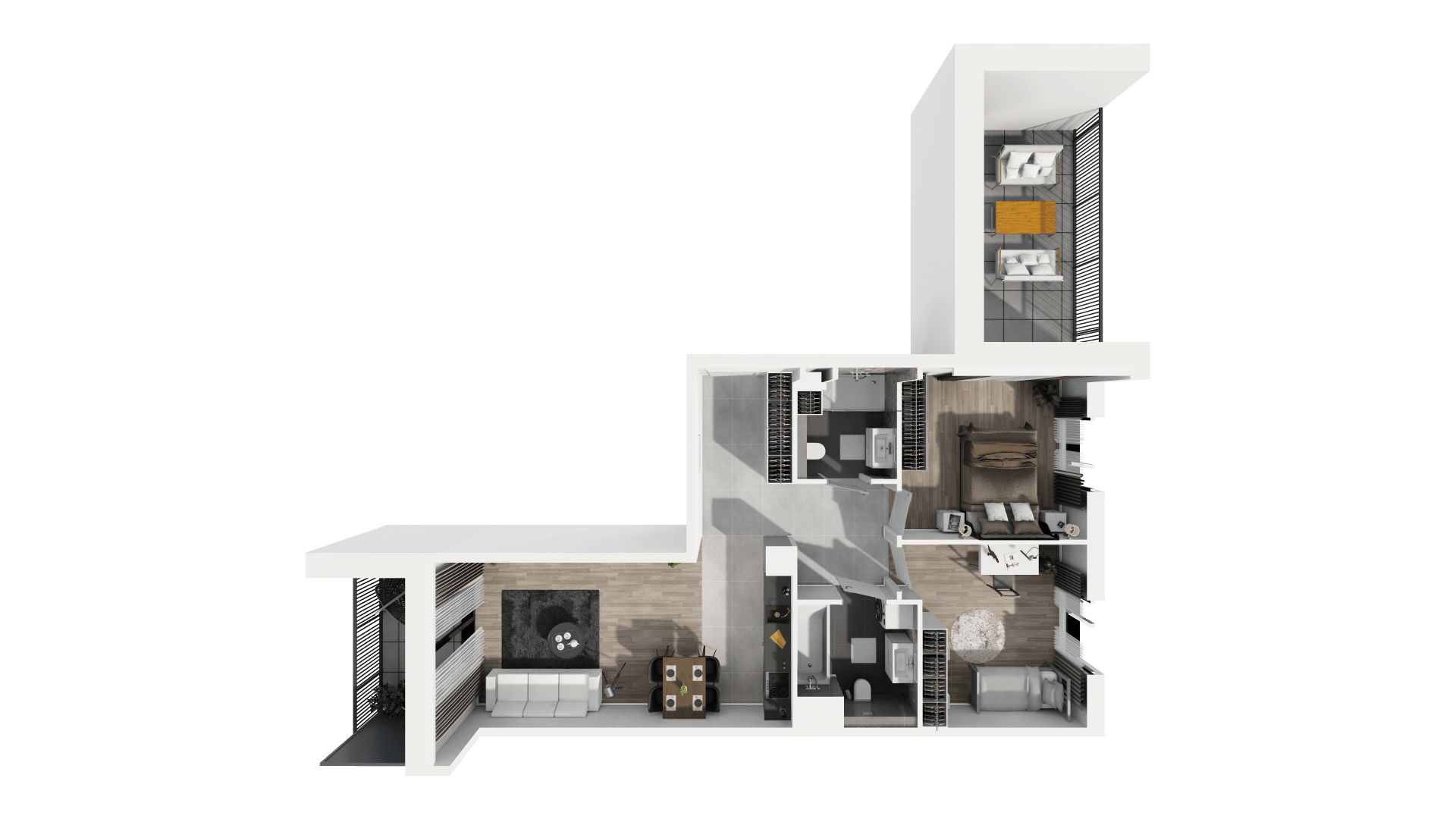 Ogrody Geyera Apartamenty - lokal 1A.1.06, budynek S1
