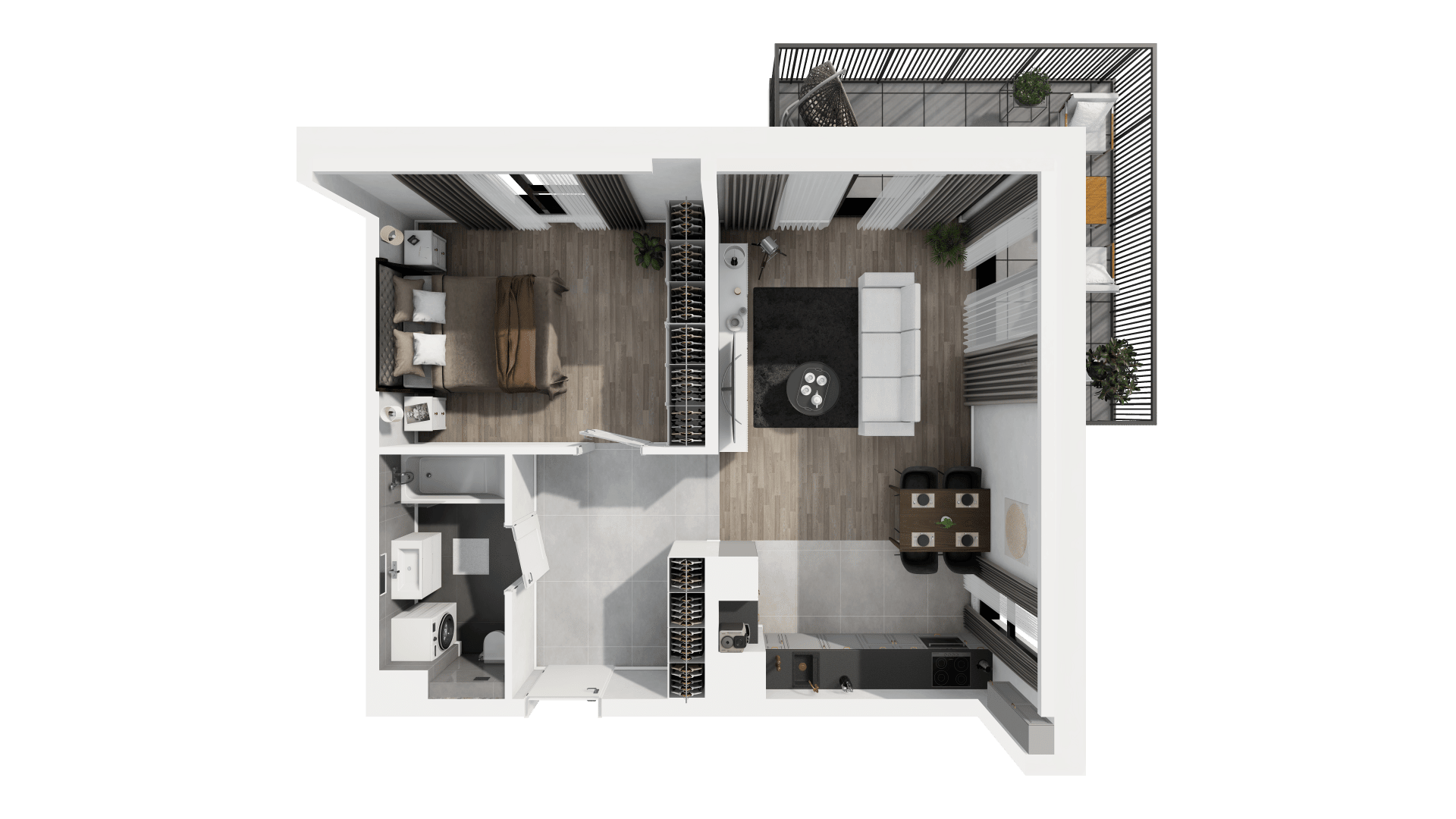 Ogrody Geyera Apartamenty - lokal 1A.1.09, budynek S1