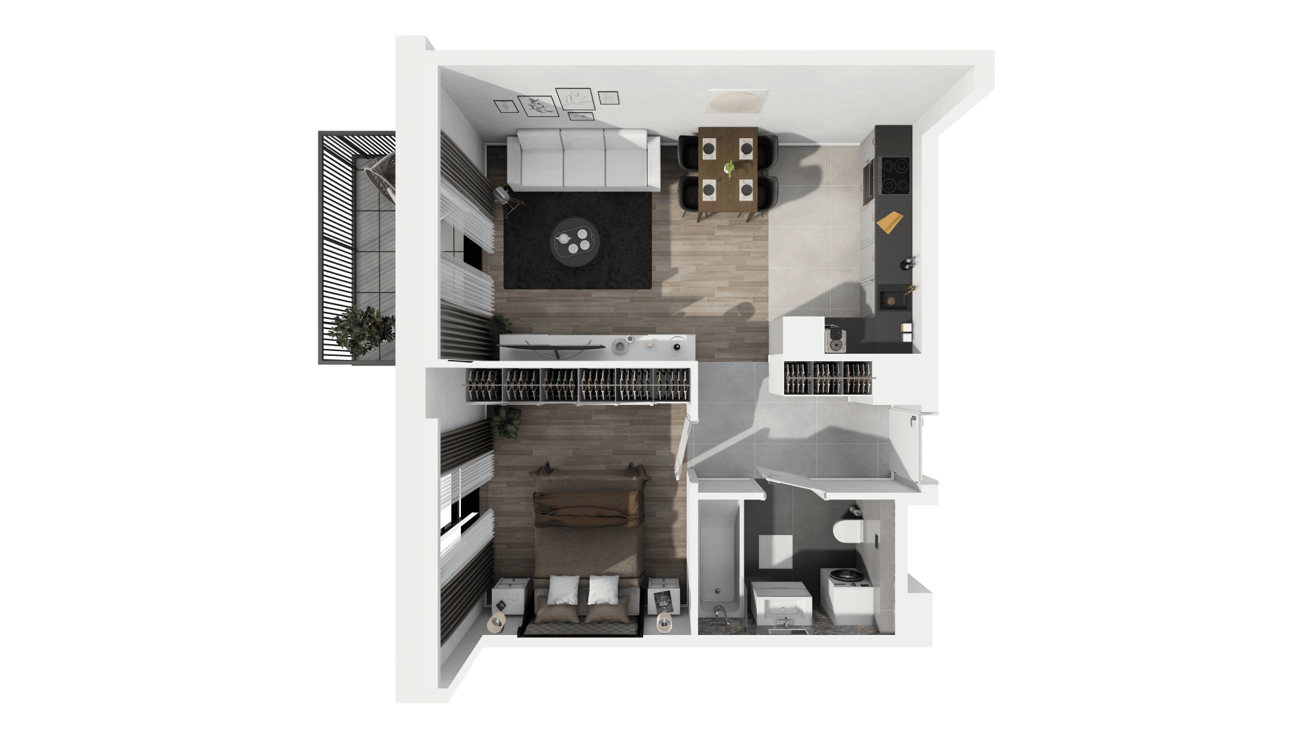 Ogrody Geyera Apartamenty - lokal 1B.1.50, budynek S1