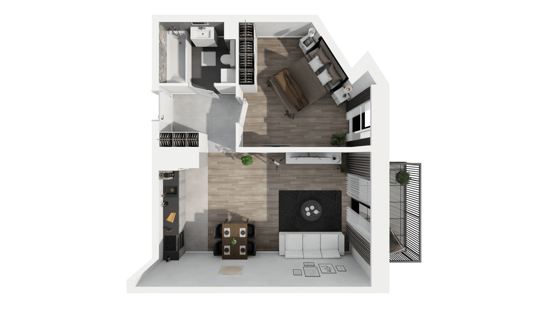 Ogrody Geyera Apartamenty - lokal 1A.2.15, budynek S1