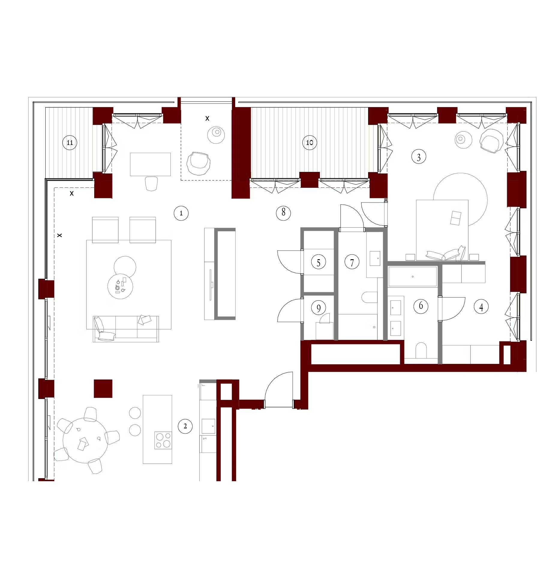 Apartamenty Gutenberga - lokal FB 51, budynek F