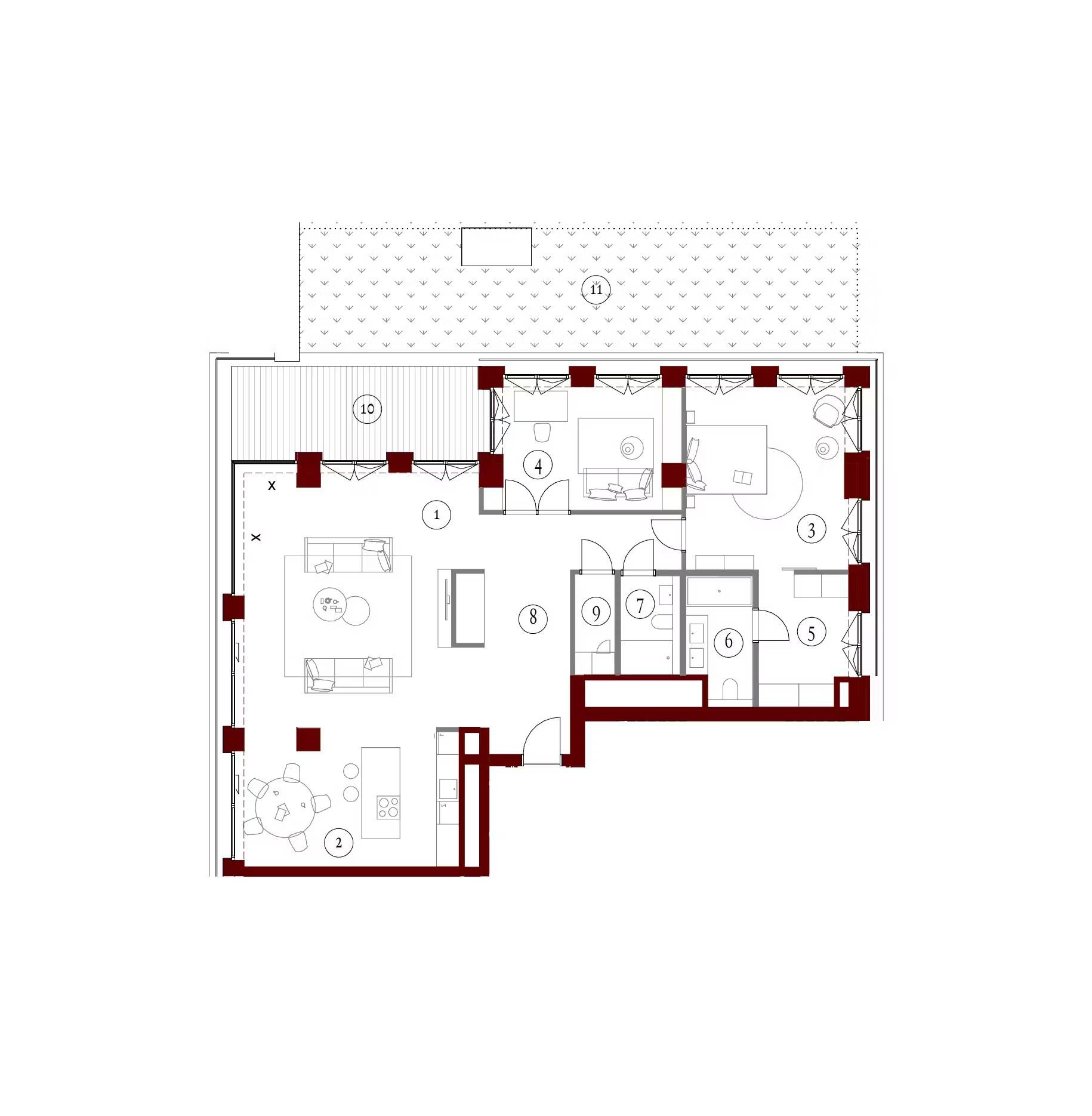 Apartamenty Gutenberga - lokal FB 47, budynek F