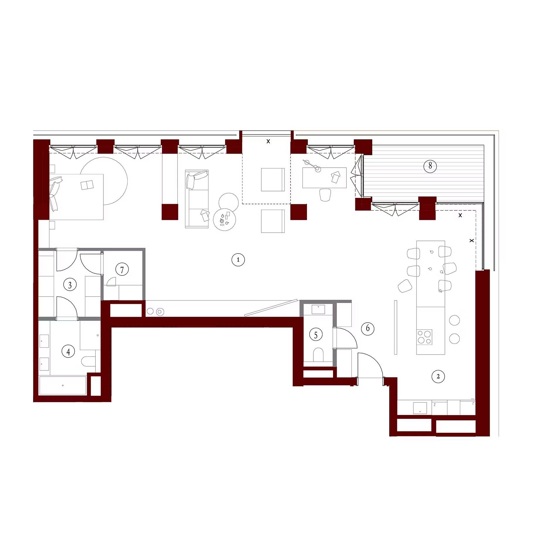 Apartamenty Gutenberga - lokal FA 4, budynek F
