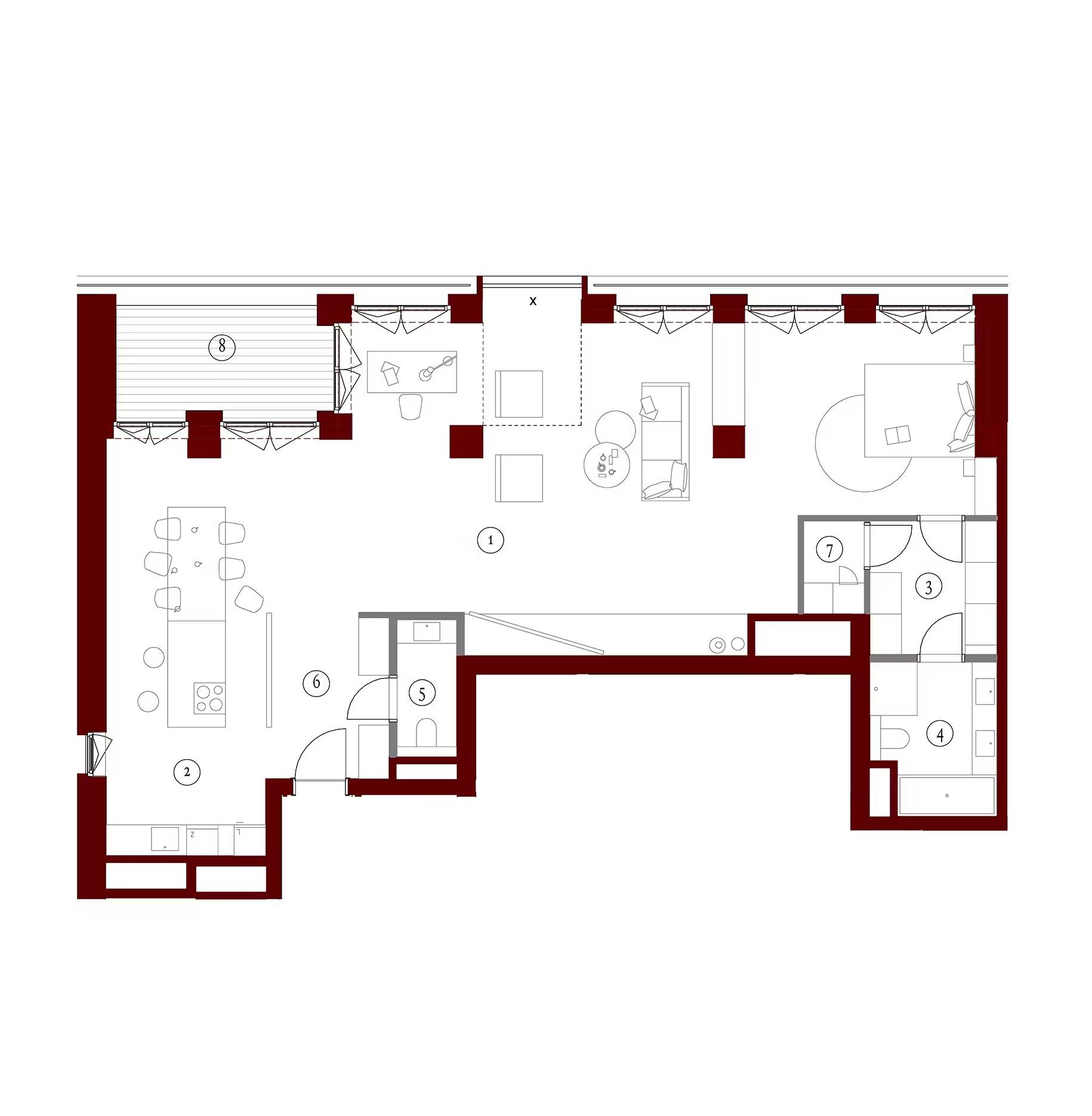 Apartamenty Gutenberga - lokal FA 3, budynek F