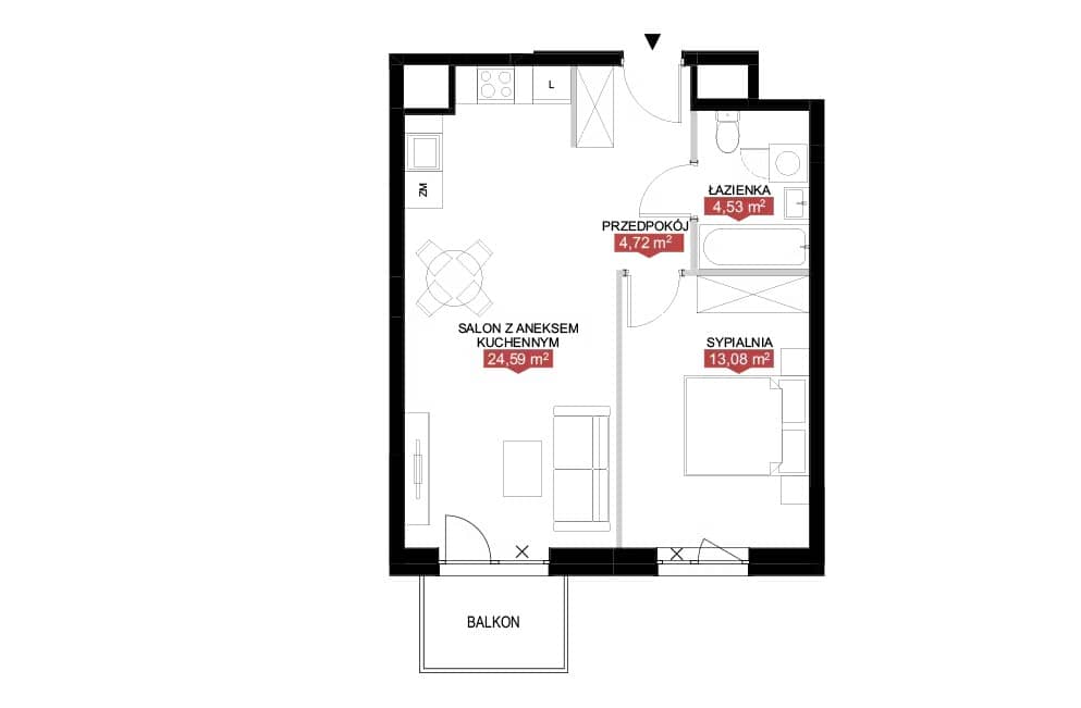 Modern Mokotów – inwestycja Archicom - lokal E2 21, budynek E