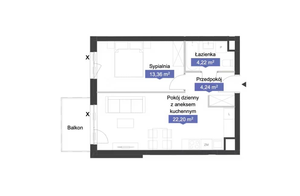 Osiedle Kolektyw – inwestycja Archicom - lokal A2 49, budynek A