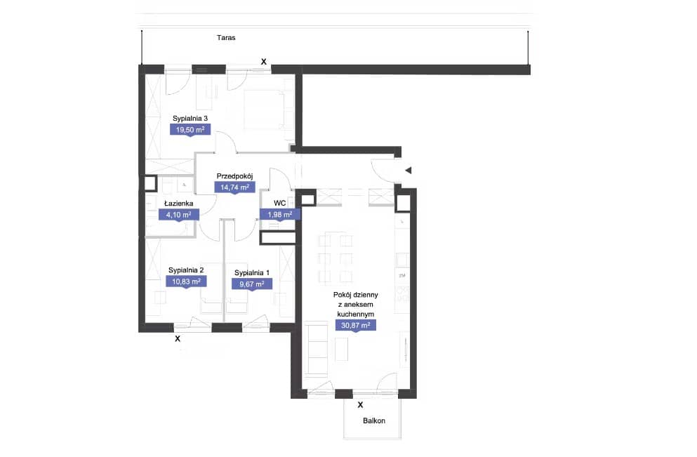 Osiedle Kolektyw – inwestycja Archicom - lokal A1 33, budynek A
