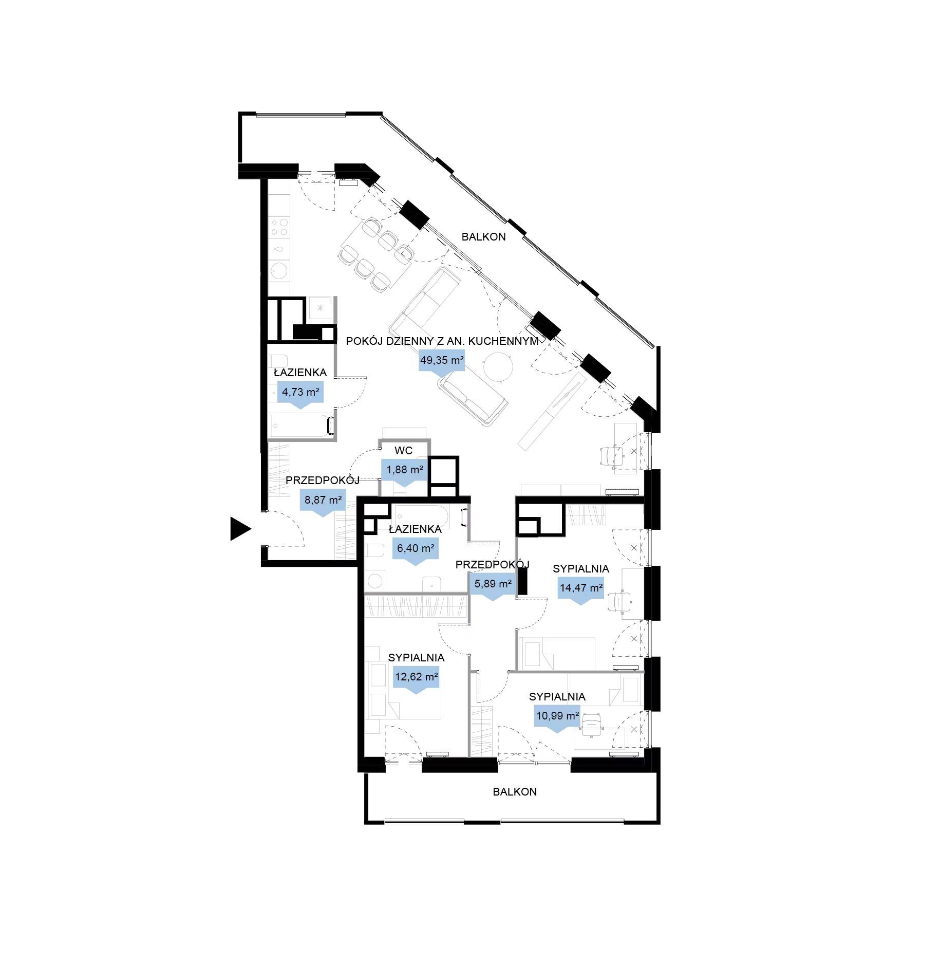 Bulwar Północny – inwestycja Archicom - lokal E3 58, budynek E