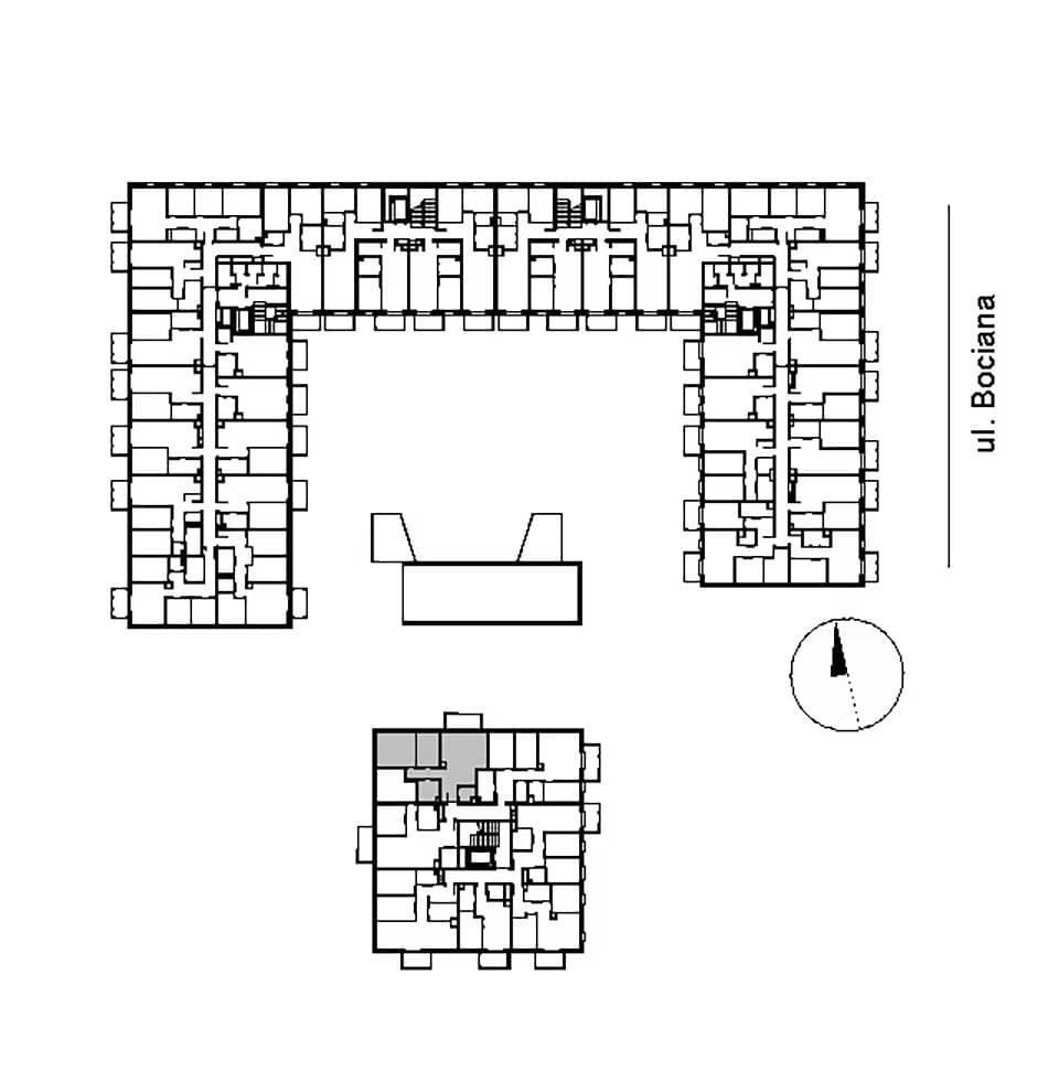 Bociana 5 – inwestycja Archicom - lokal B1 008, budynek B