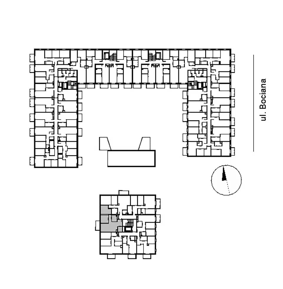 Bociana 5 – inwestycja Archicom - lokal B1 007, budynek B
