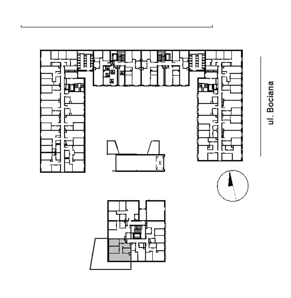 Bociana 5 – inwestycja Archicom - lokal B1 006, budynek B
