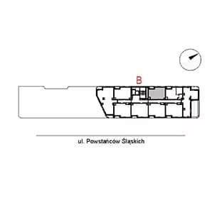 Powstańców 7D – inwestycja Archicom - lokal PS7D B/14/B1401, budynek PS7D