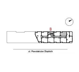 Powstańców 7D – inwestycja Archicom - lokal PS7D B/13/B1302, budynek PS7D