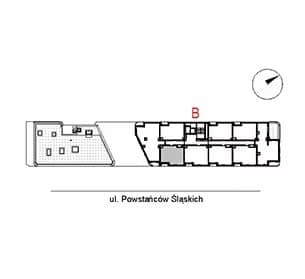 Powstańców 7D – inwestycja Archicom - lokal PS7D B/9/B0907, budynek PS7D