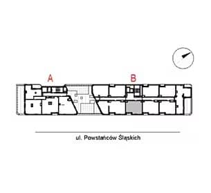 Powstańców 7D – inwestycja Archicom - lokal PS7D B/8/B0806, budynek PS7D